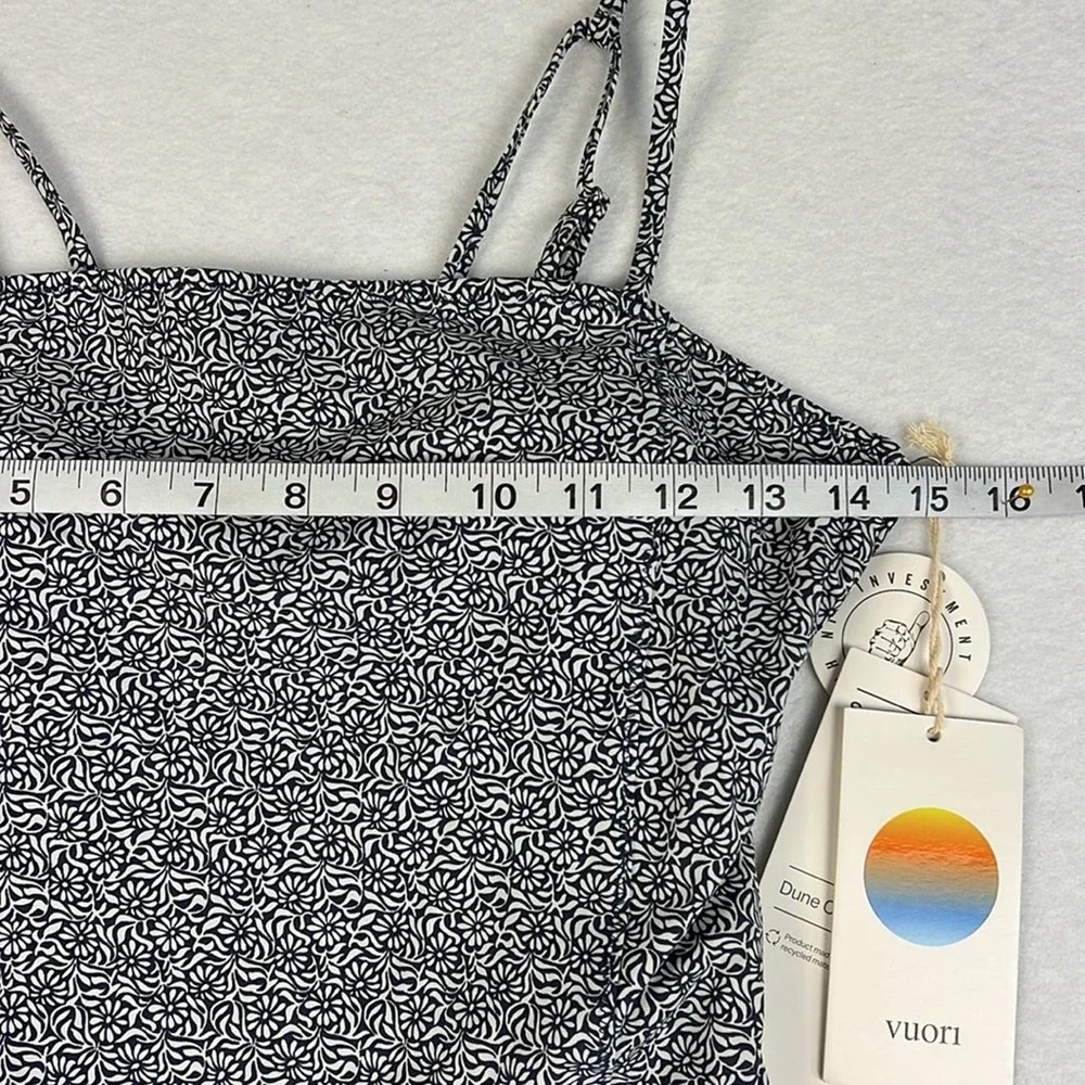 Vuori | Dune One Piece Swimsuit | Azure Mini Samba | Size L NWT - Picture 4 of 11
